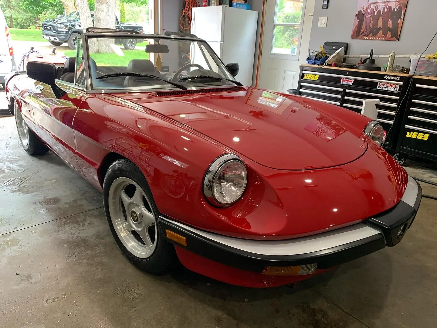 Ceramic coating alfa romeo spider graduate