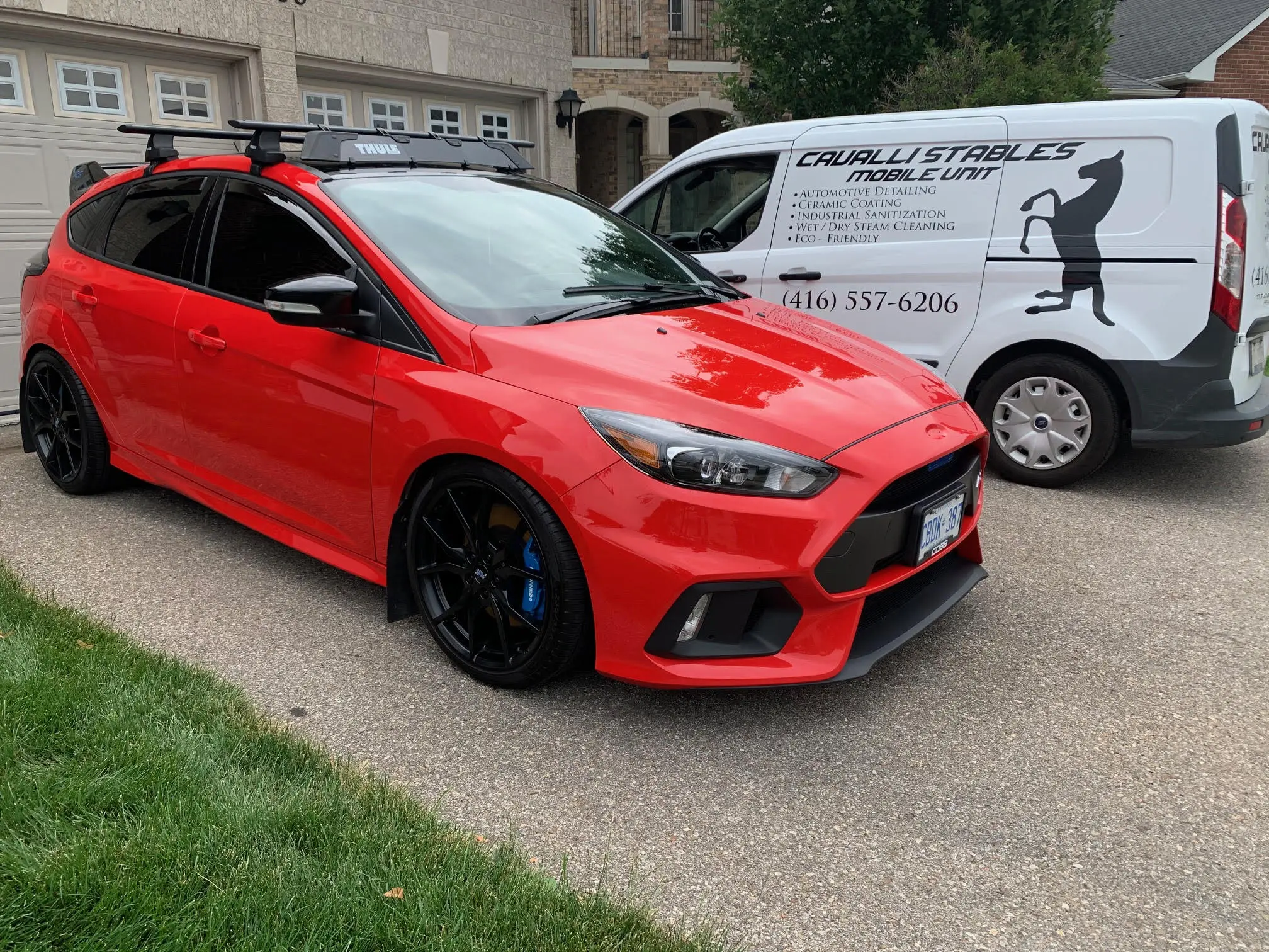 Ceramic coating ford focus rs